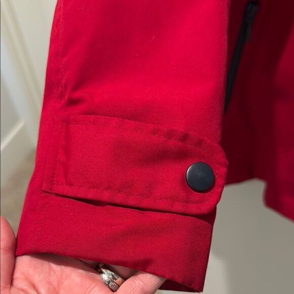 Mulberry Street Vintage Red and Navy Jacket size Small - Picture 3 of 12